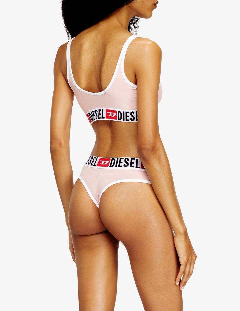 rinascente Diesel Diesel logo bralette