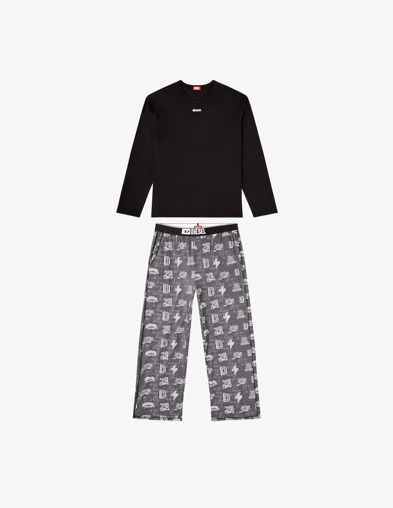 rinascente Diesel Nolan print pyjama set