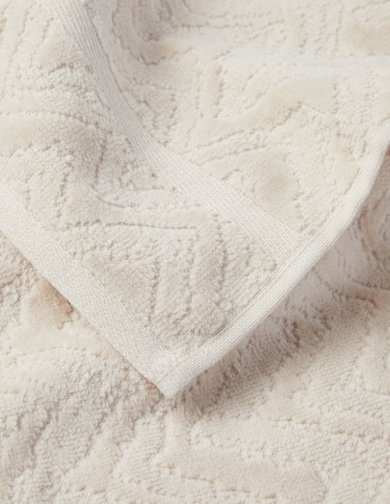 rinascente Missoni Home Rex Hand Towel - Cream