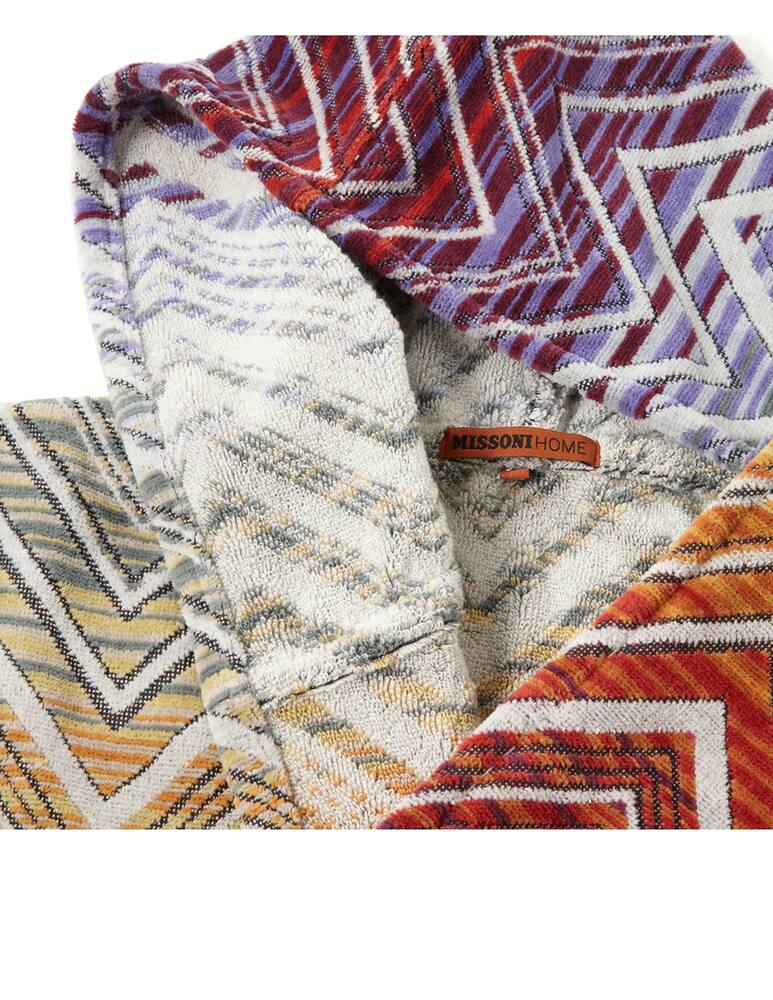 rinascente Missoni Home Tolomeo accappatoio con cappuccio