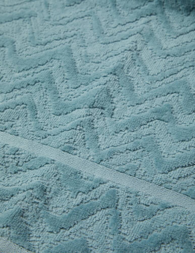 rinascente Missoni Home Rex Bath Towel 70x115 - light blue