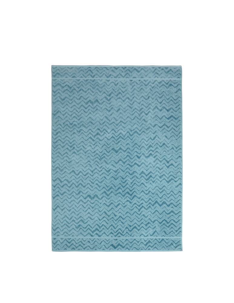 rinascente Missoni Home Rex Bath Sheet 100x150 - light blue