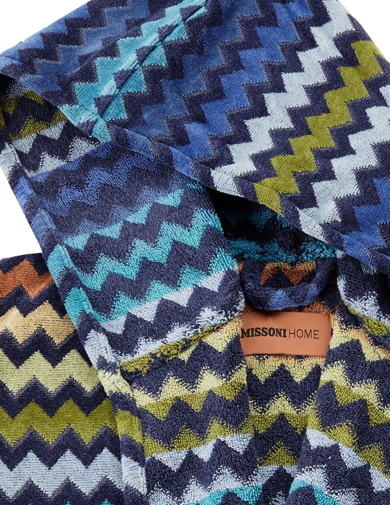Missoni Home Warner Hooded Bathrobe - picture 2 Missoni Home Warner Hooded Bathrobe - picture 2
