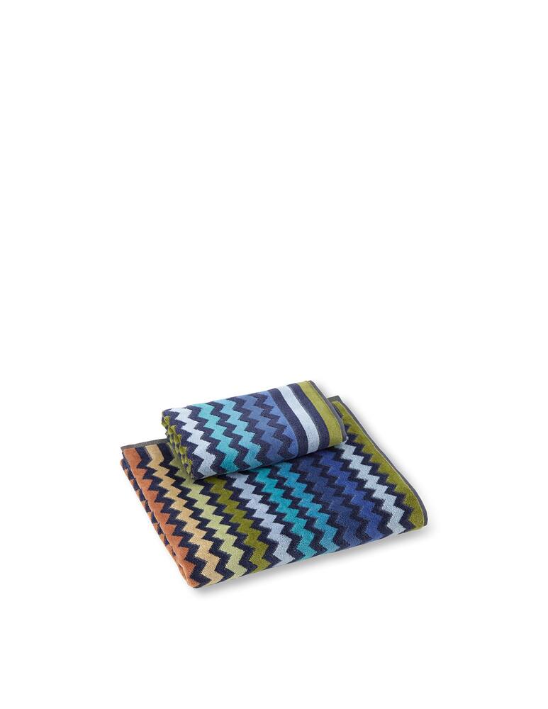 rinascente Missoni Home Warner Hand Towel 40x70 - light blue