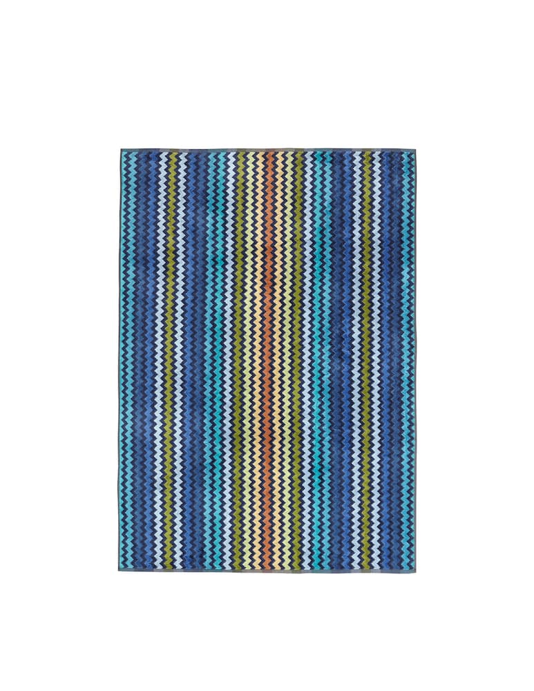 rinascente Missoni Home Warner Bath Sheet 100x150 - light blue