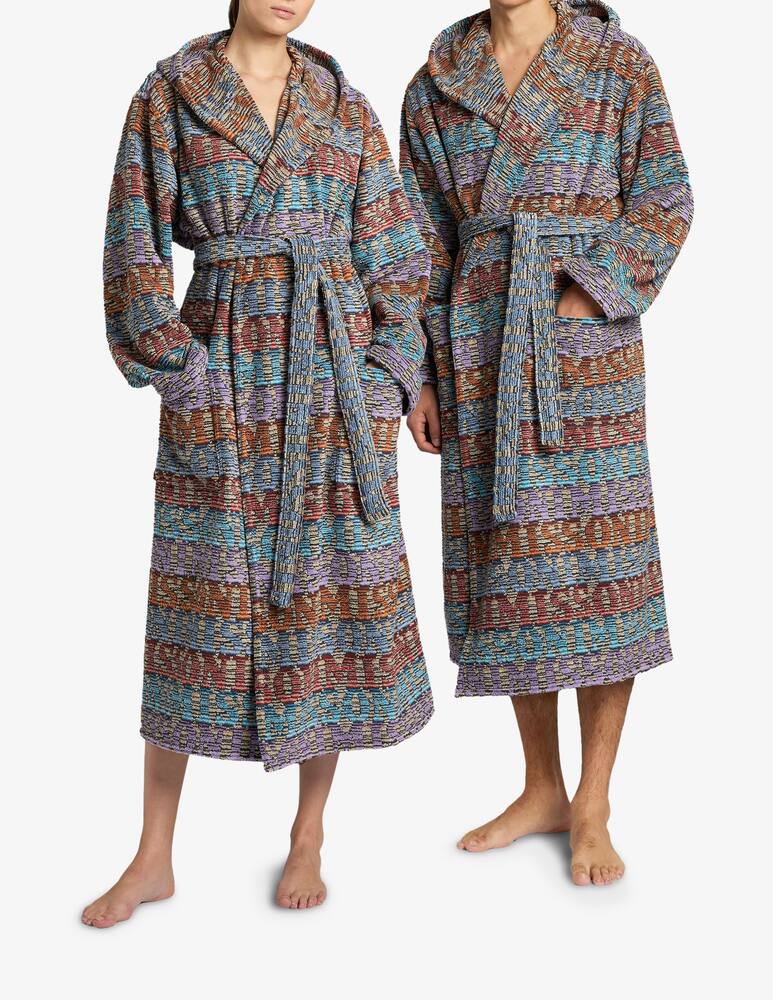 rinascente Missoni Blake Accappatoio Con Cappuccio