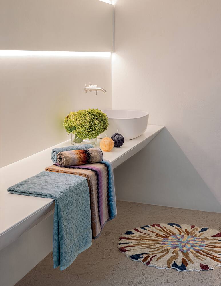 rinascente Missoni Home Byron Bath Towel - Violet