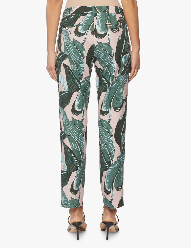 rinascente Weekend Max Mara Pantaloni slim-fit Okra