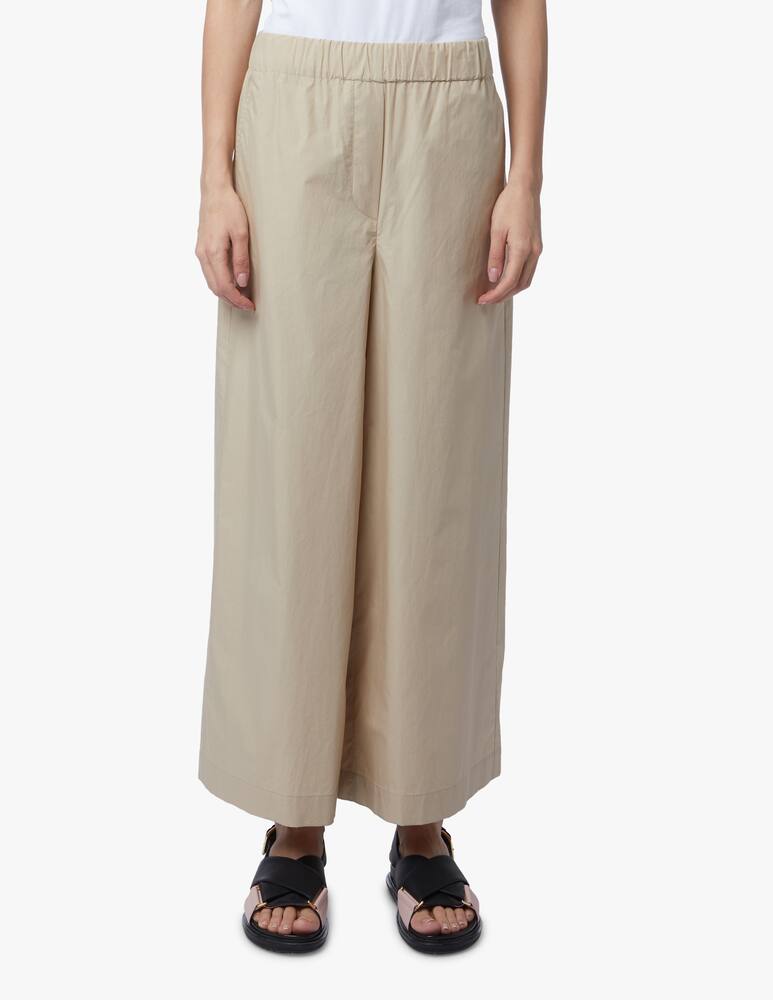 rinascente Weekend Max Mara Zum cotton cropped trousers