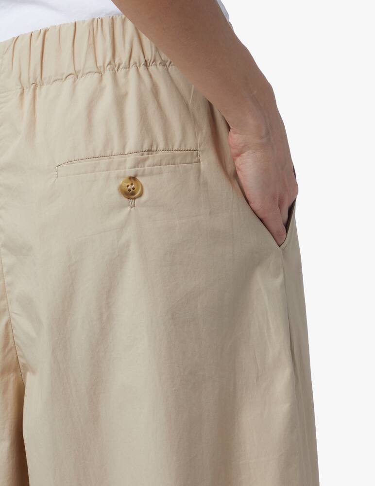 rinascente Weekend Max Mara Zum cotton cropped trousers