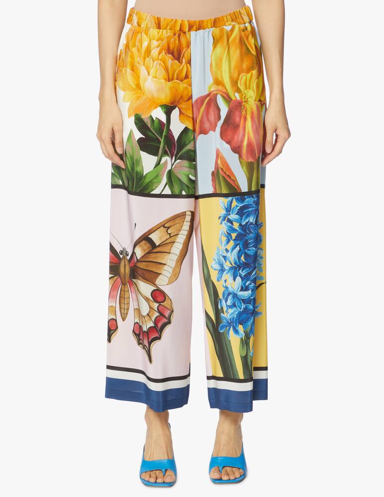 rinascente Weekend Max Mara Aloa silk trousers