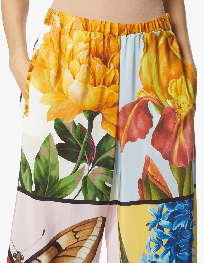 rinascente Weekend Max Mara Aloa silk trousers