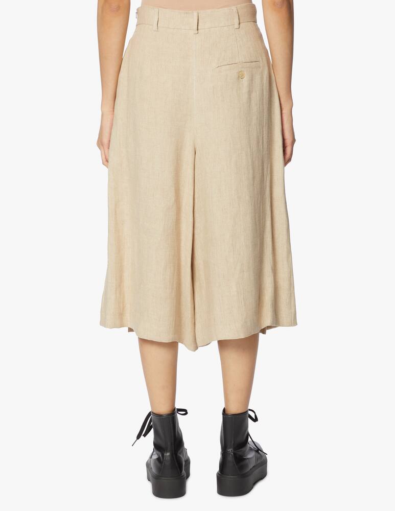 rinascente Weekend Max Mara Geneve linen skort