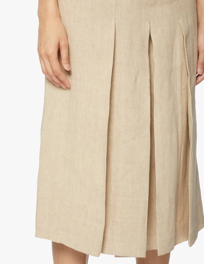 rinascente Weekend Max Mara Geneve linen skort