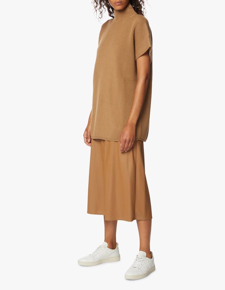 rinascente MM Carioca faux leather midi skirt Max Mara