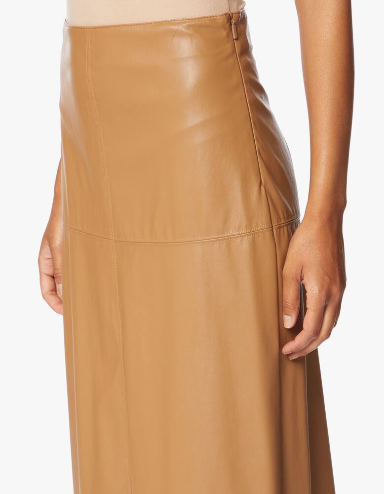 rinascente MM Carioca faux leather midi skirt Max Mara