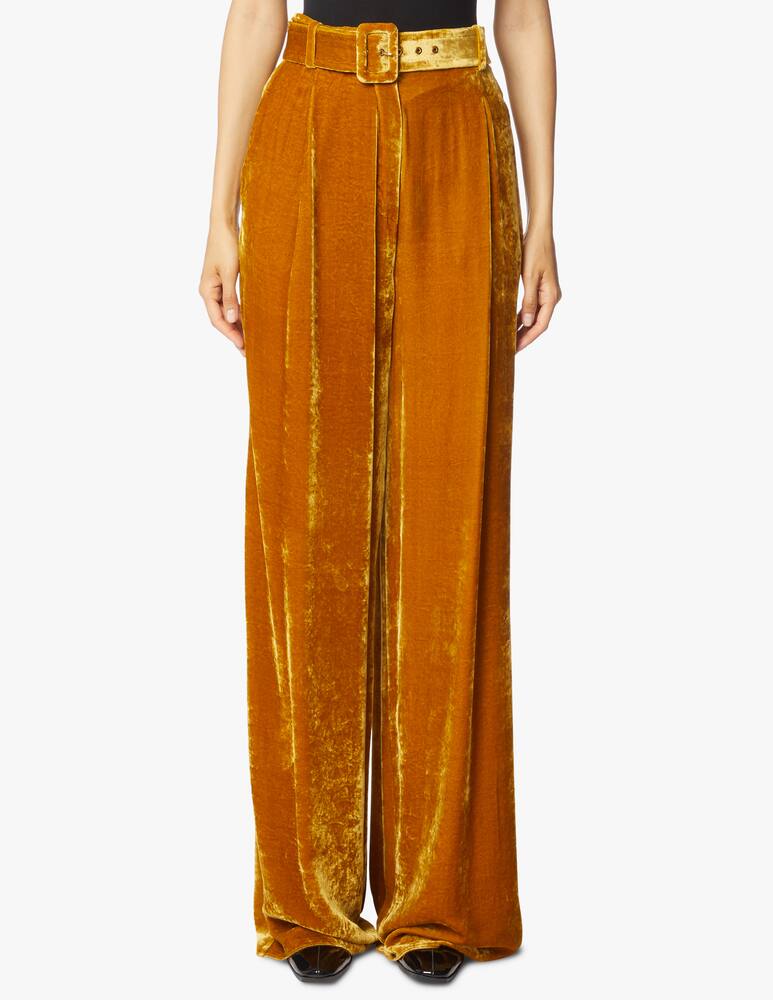 rinascente Sportmax Pantalone palazzo in velluto Uta