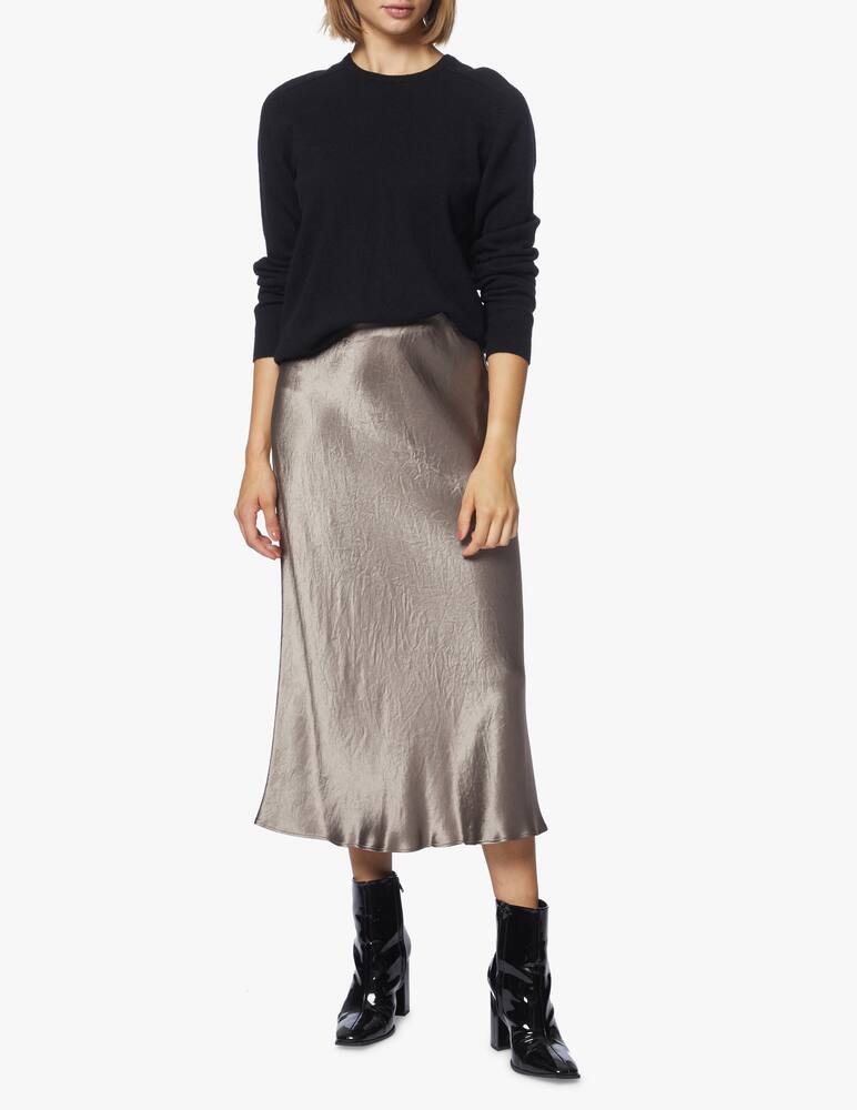 rinascente MM Gonna midi in raso di seta Alessio Max Mara