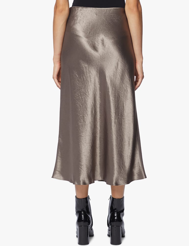 rinascente MM Gonna midi in raso di seta Alessio Max Mara