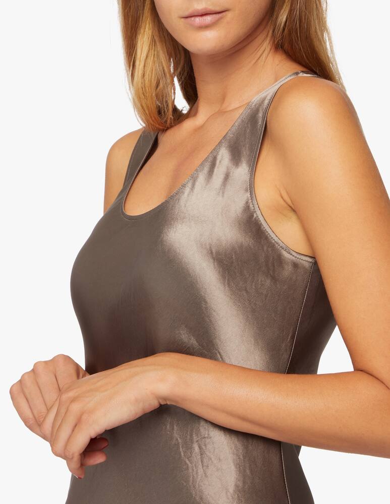 rinascente MM Slip dress lungo satinato Talete Max Mara