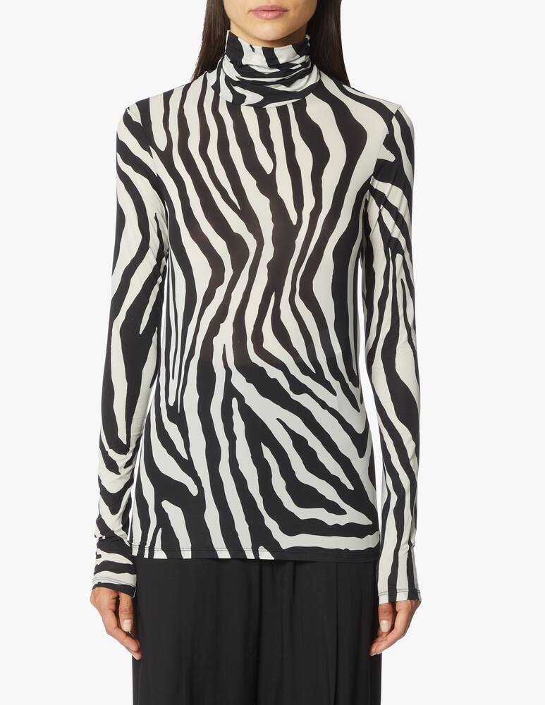 rinascente Sportmax Fly jersey high neck top