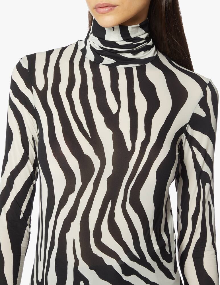 rinascente Sportmax Fly jersey high neck top