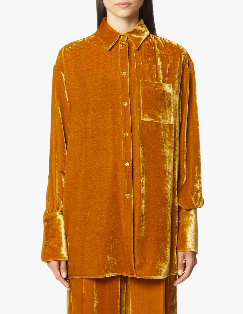 Sportmax Sapri velvet shirt - picture 4 Sportmax Sapri velvet shirt - picture 4