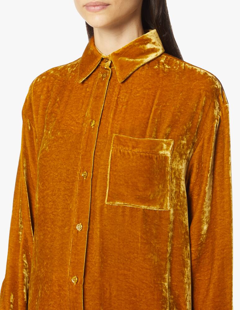 rinascente Sportmax Sapri velvet shirt