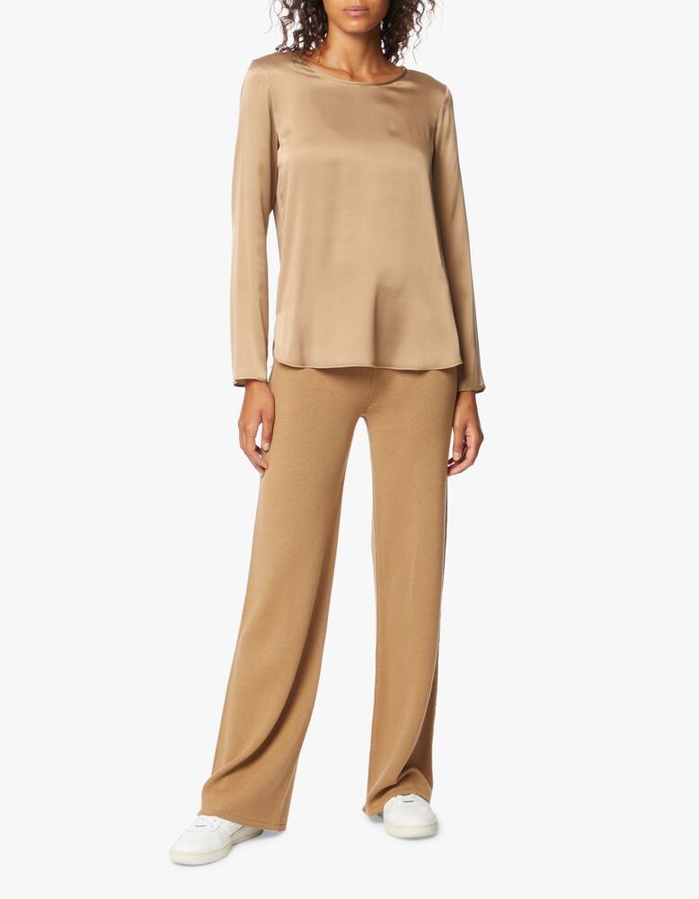 rinascente MM Moldava satin stretch blouse Max Mara