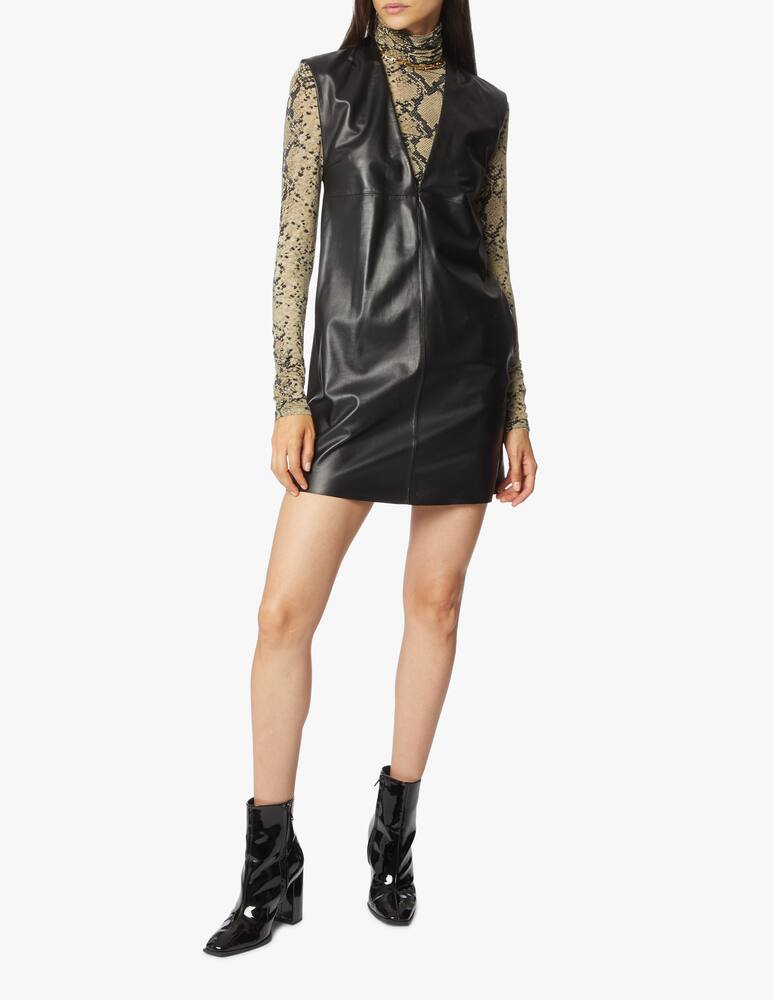 rinascente Sportmax Cabina mini leather dress