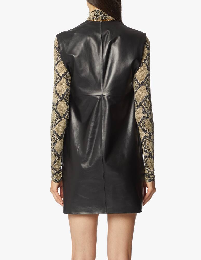 rinascente Sportmax Cabina mini leather dress