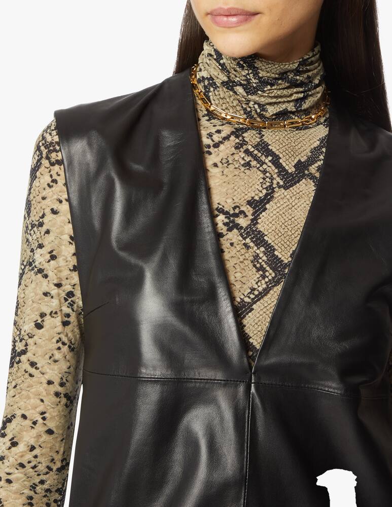 rinascente Sportmax Cabina mini leather dress