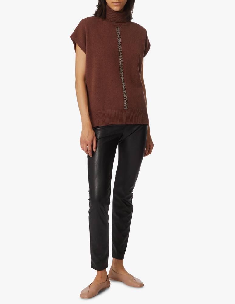 rinascente MM Ranghi faux leather leggings Max Mara