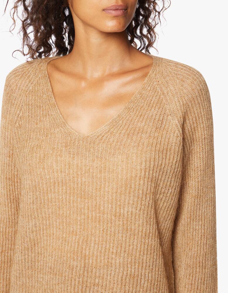 rinascente MM Maglione scollo a V in lana mohair Gattoni Max Mara