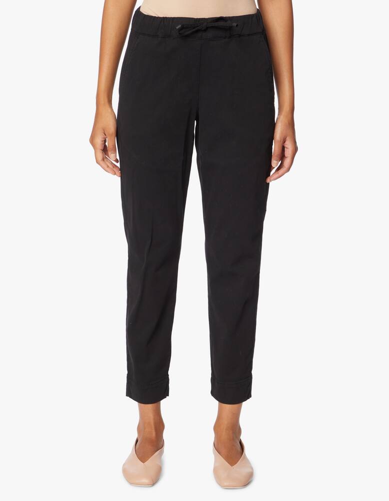 rinascente MM Pantalone con elastico in raso di cotone Terreno Max Mara