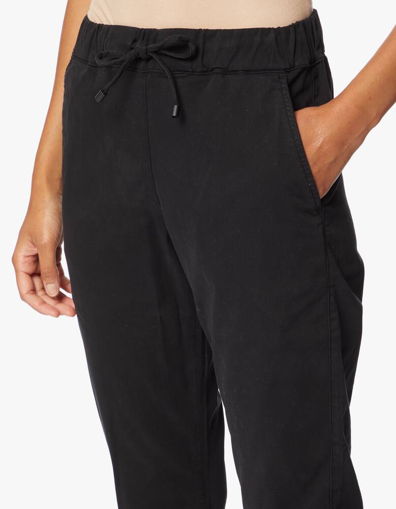 rinascente MM Pantalone con elastico in raso di cotone Terreno Max Mara