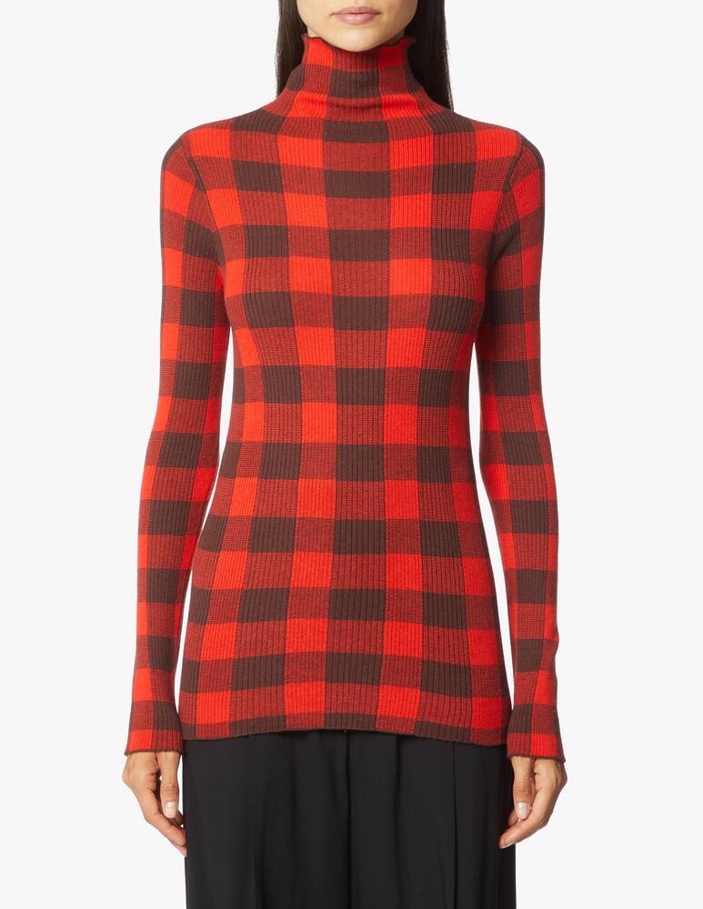 rinascente Sportmax Blanc high neck jumper