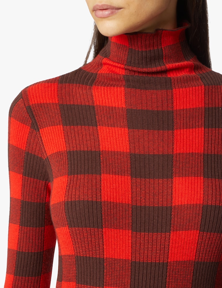 rinascente Sportmax Blanc high neck jumper