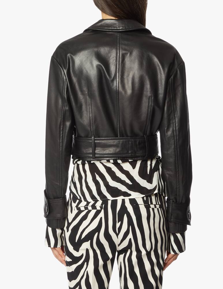 rinascente Sportmax Vettura leather jacket