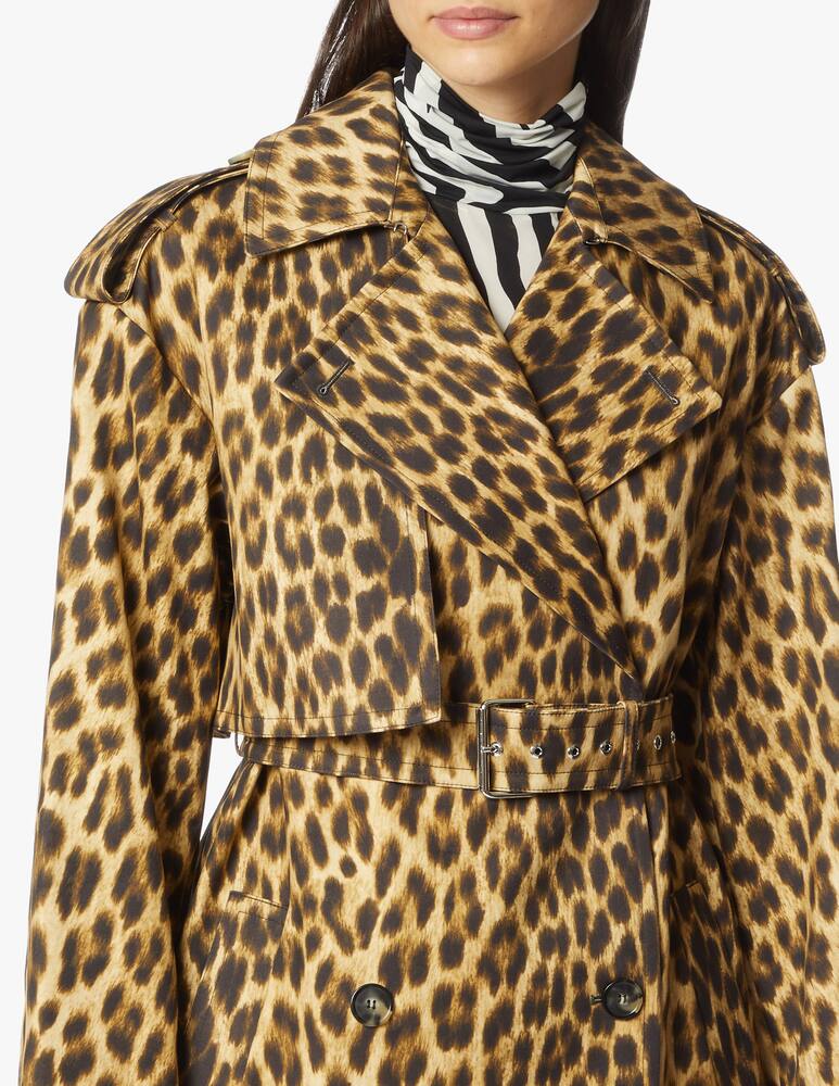 rinascente Sportmax Trench leopardato Bracco