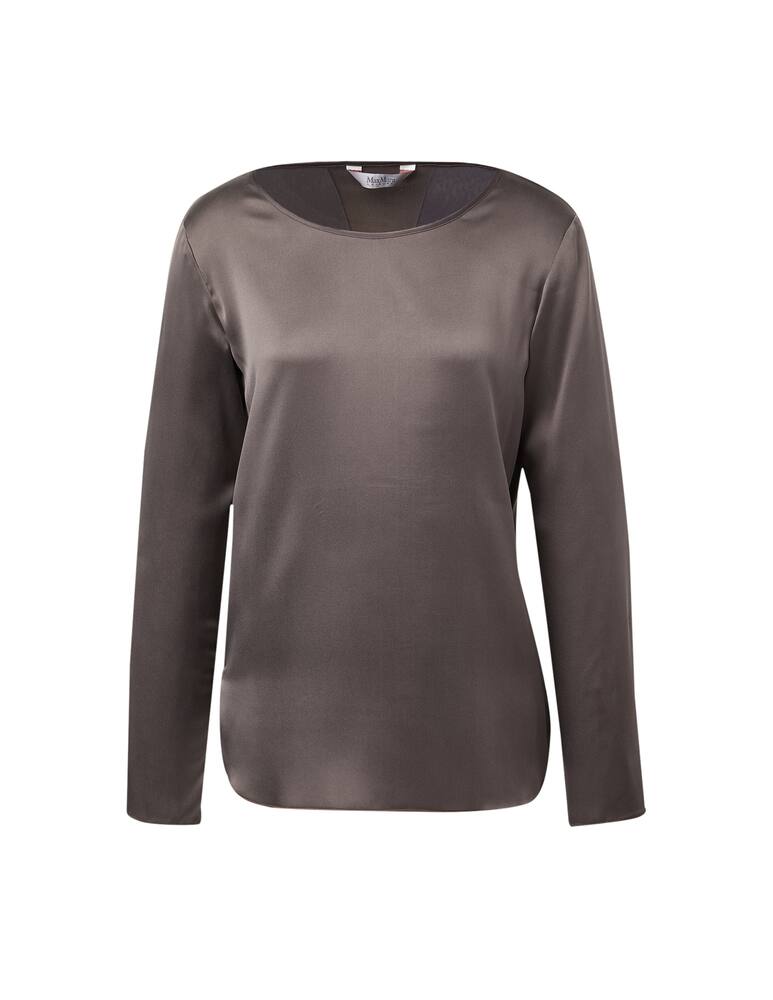 rinascente MM Moldava satin stretch blouse Max Mara