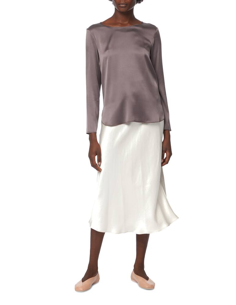 rinascente MM Moldava satin stretch blouse Max Mara