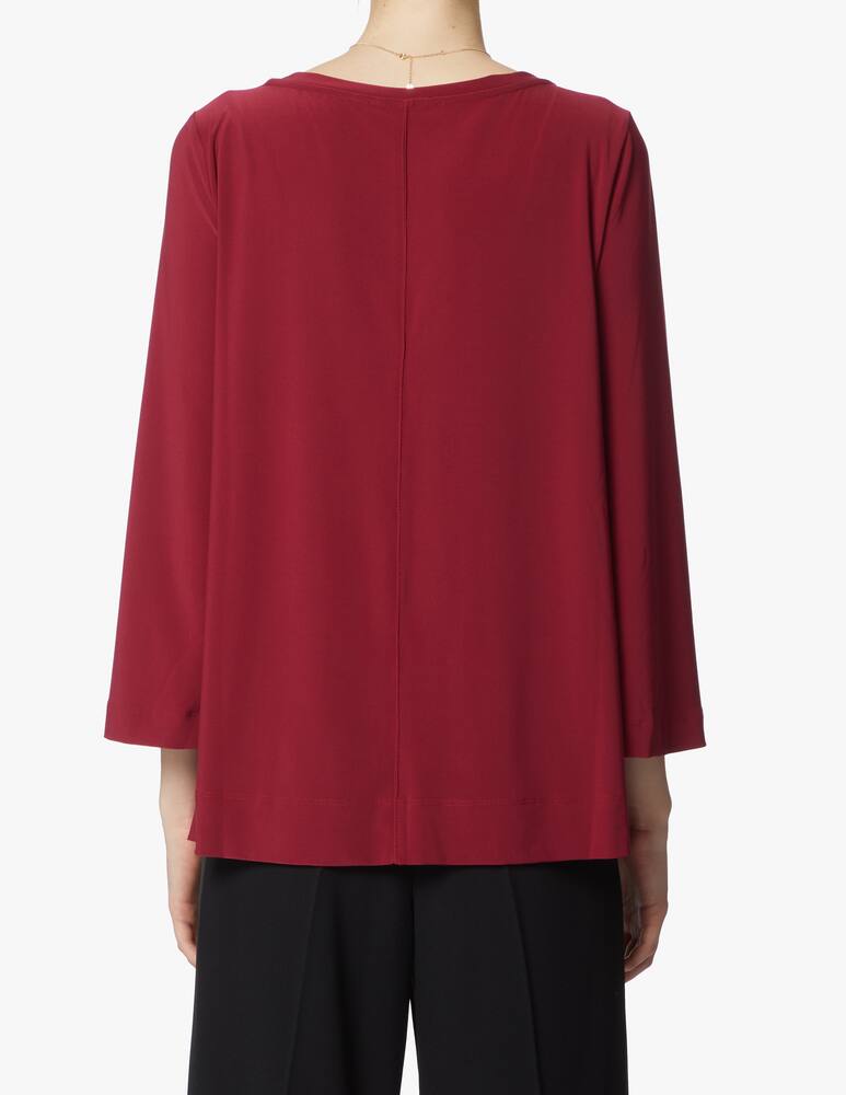 MM by MaxMara Rivolo round-neck jersey blouse Max Mara - picture 3 MM by MaxMara Rivolo round-neck jersey blouse Max Mara - picture 3