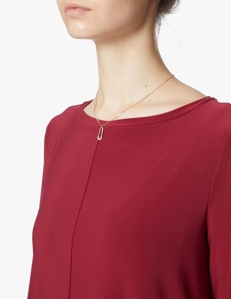 MM by MaxMara Rivolo round-neck jersey blouse Max Mara - picture 5 MM by MaxMara Rivolo round-neck jersey blouse Max Mara - picture 5