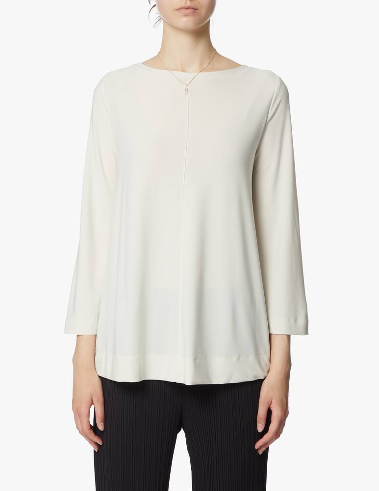 rinascente MM by MaxMara Rivolo round-neck jersey blouse Max Mara