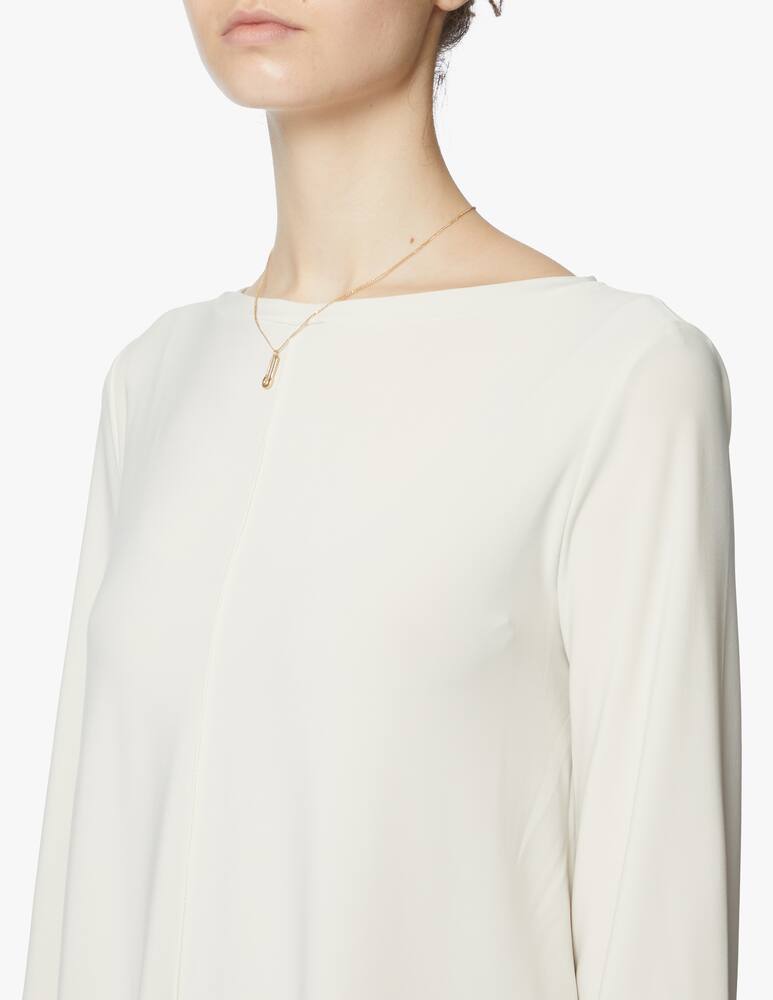 rinascente MM by MaxMara Rivolo round-neck jersey blouse Max Mara