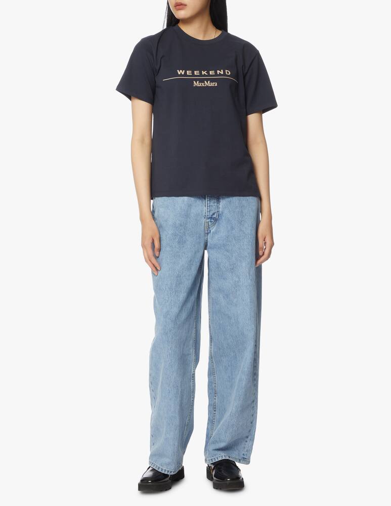 rinascente Weekend Max Mara T-shirt in cotone Navetta