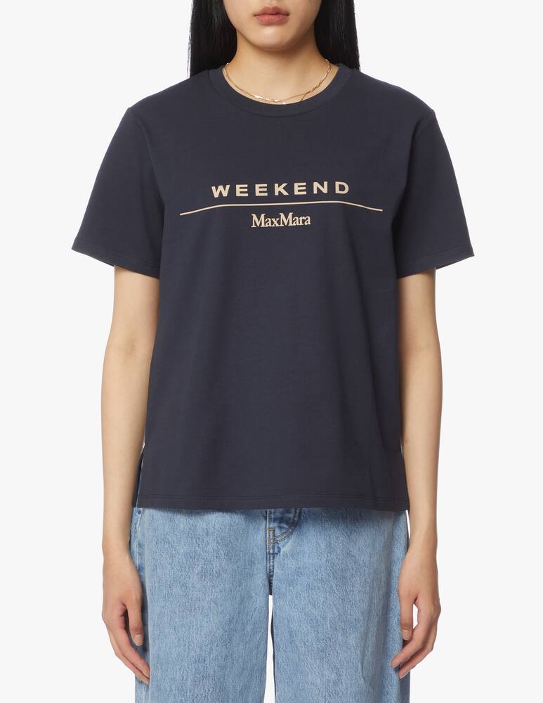 rinascente Weekend Max Mara T-shirt in cotone Navetta