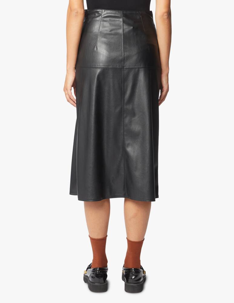 rinascente MM Gonna midi in simil pelle Carioca Max Mara