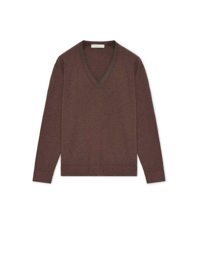 Fabiana Filippi Maglione in lana cotone e cashmere - immagine 1 Fabiana Filippi Maglione in lana cotone e cashmere - immagine 1